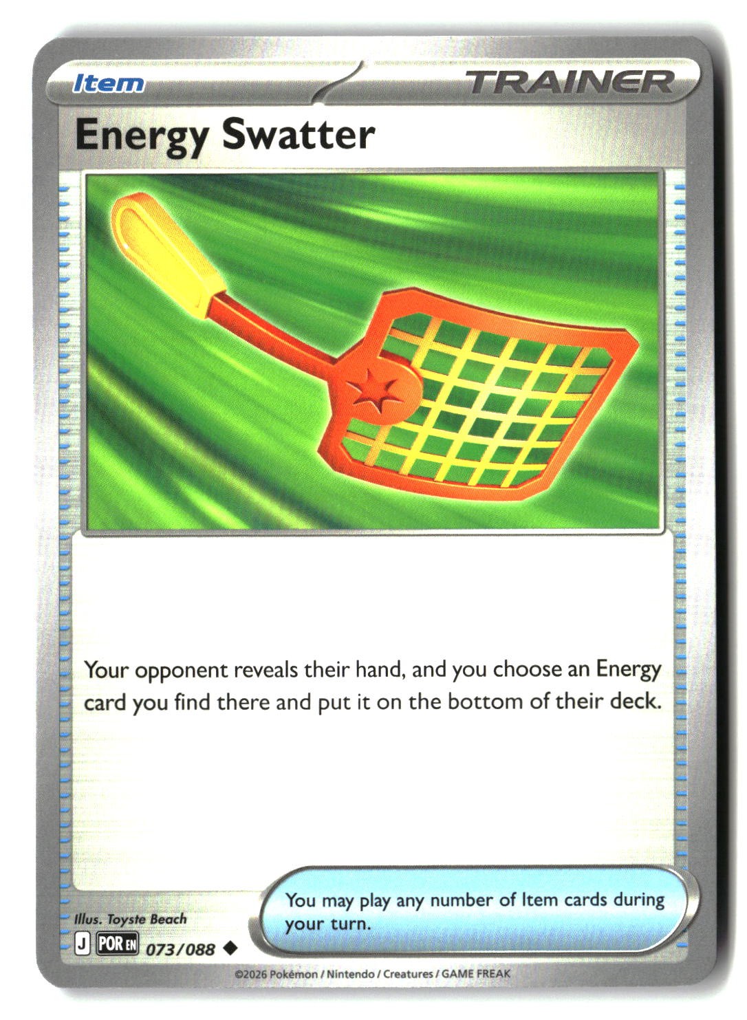 Energy Swatter - 073/088 - [POR - ME03: Perfect Order]
