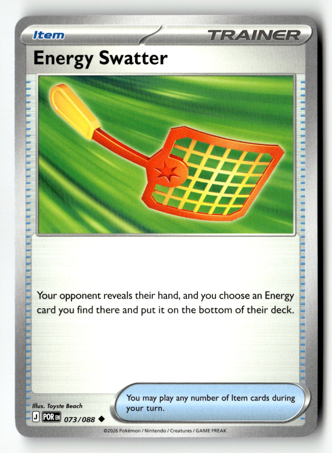 Energy Swatter - 073/088 - [POR - ME03: Perfect Order]