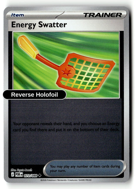Energy Swatter - 073/088 - [POR - ME03: Perfect Order] - Reverse Holofoil