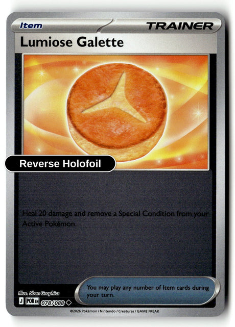 Lumiose Galette - 078/088 - [POR - ME03: Perfect Order] - Reverse Holofoil