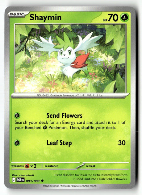 Shaymin - 003/088 - [POR - ME03: Perfect Order]