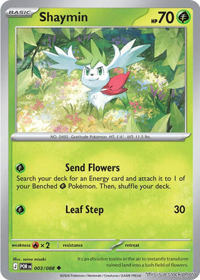 Shaymin - 003/088 - [POR - ME03: Perfect Order]