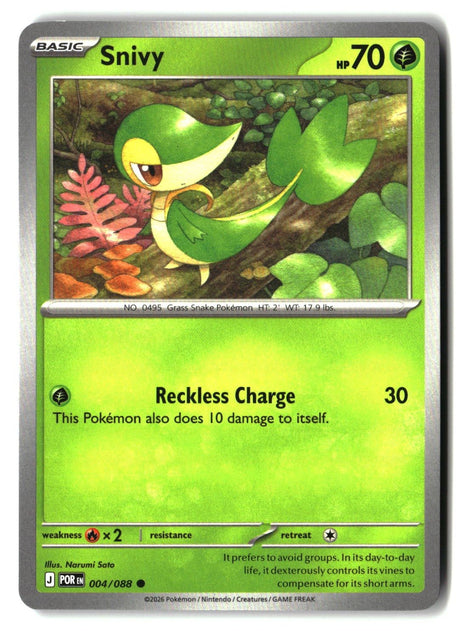 Snivy - 004/088 - [POR - ME03: Perfect Order]