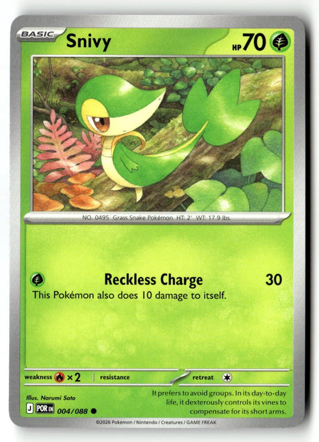 Snivy - 004/088 - [POR - ME03: Perfect Order]