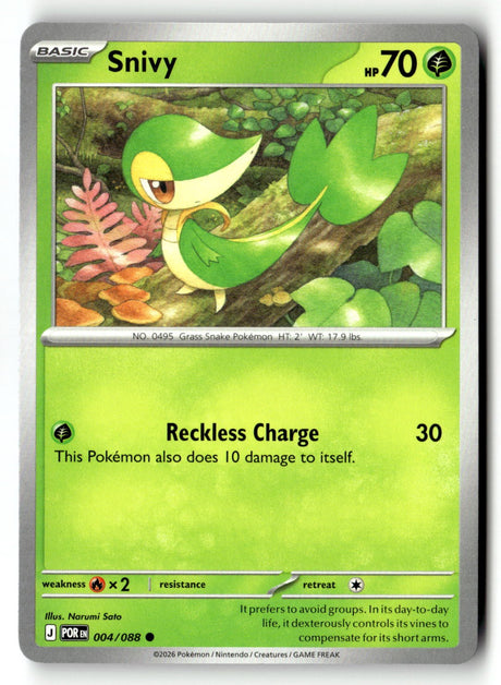 Snivy - 004/088 - [POR - ME03: Perfect Order]