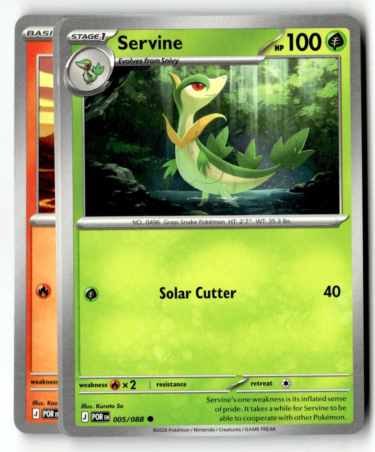 Servine - 005/088 - [POR - ME03: Perfect Order]
