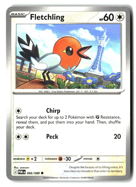 Fletchling - 066/088 - [POR - ME03: Perfect Order]