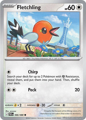 Fletchling - 066/088 - [POR - ME03: Perfect Order]
