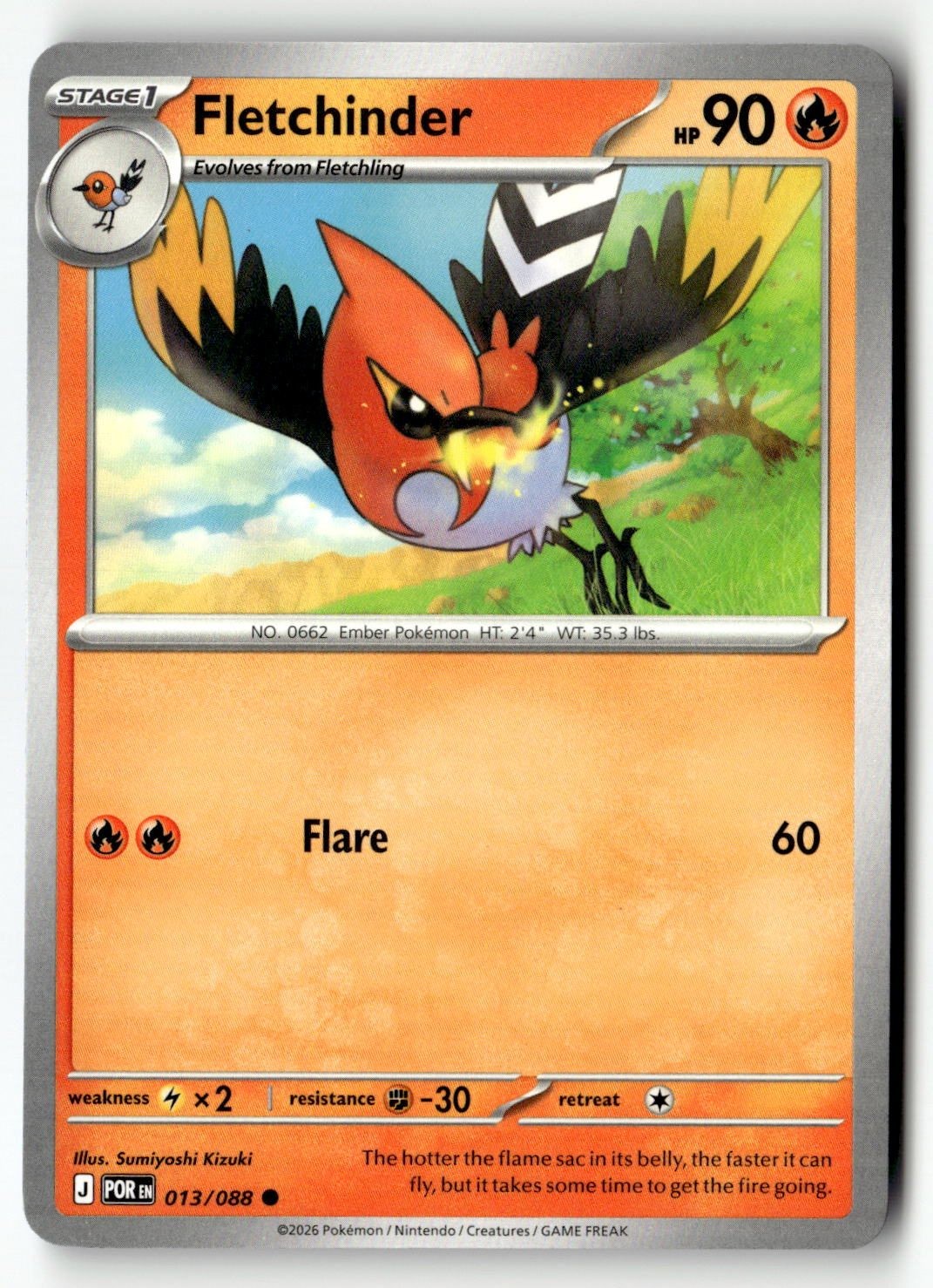 Fletchinder - 013/088 - [POR - ME03: Perfect Order]