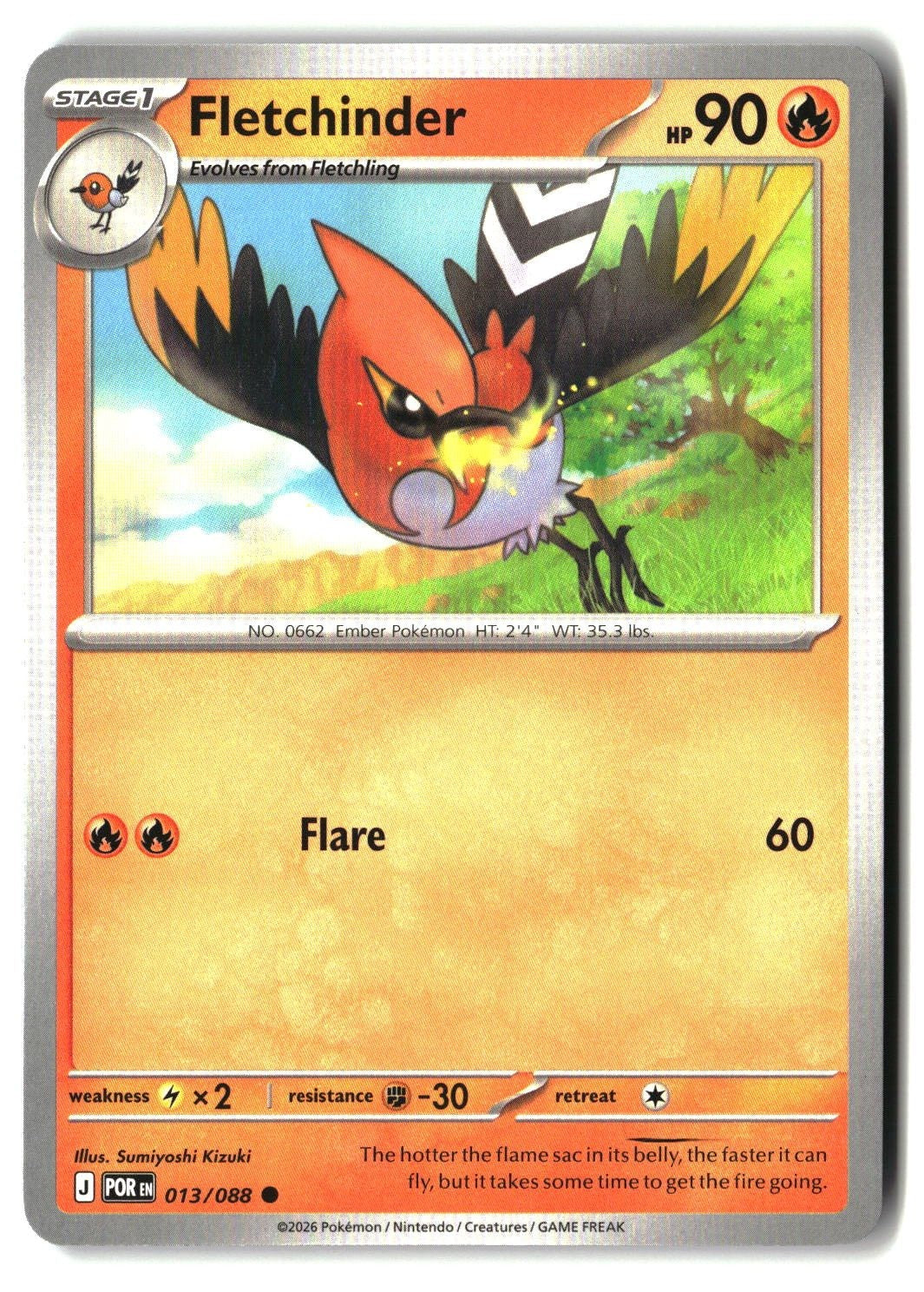Fletchinder - 013/088 - [POR - ME03: Perfect Order]