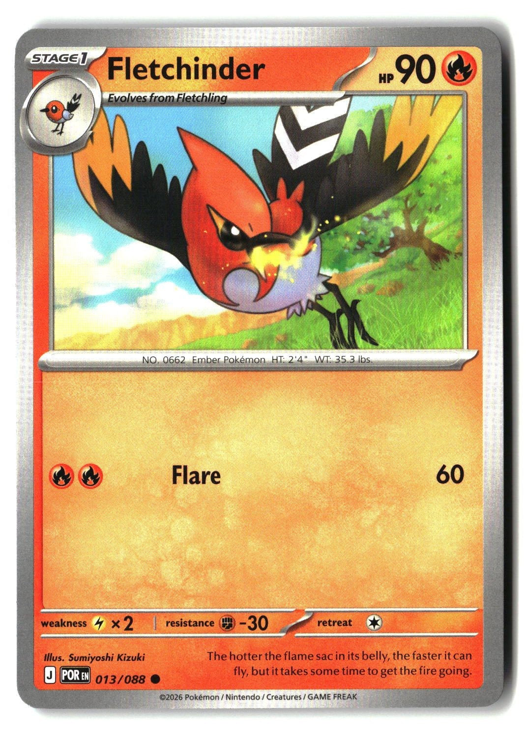 Fletchinder - 013/088 - [POR - ME03: Perfect Order]