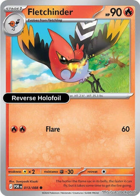 Fletchinder - 013/088 - [POR - ME03: Perfect Order] - Reverse Holofoil