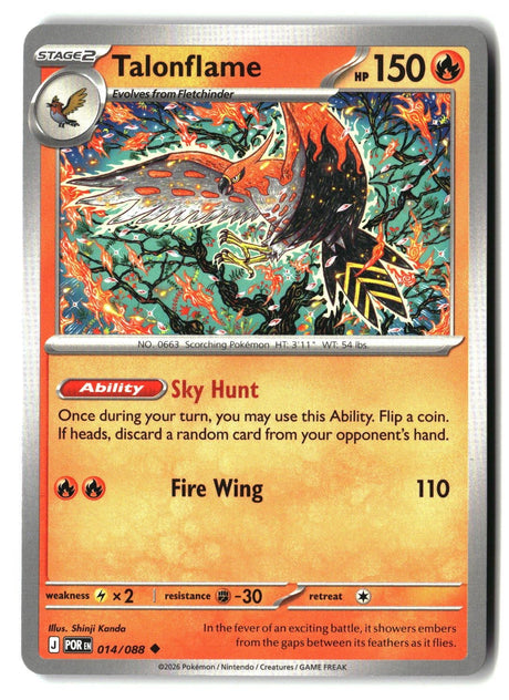 Talonflame - 014/088 - [POR - ME03: Perfect Order]