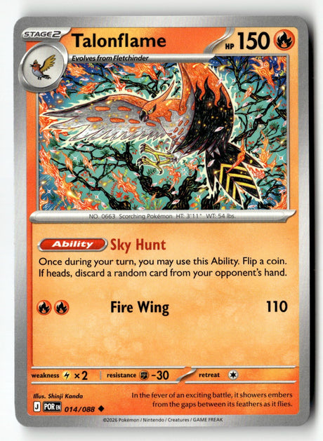 Talonflame - 014/088 - [POR - ME03: Perfect Order]