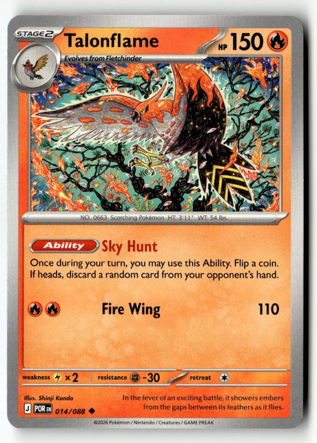 Talonflame - 014/088 - [POR - ME03: Perfect Order]
