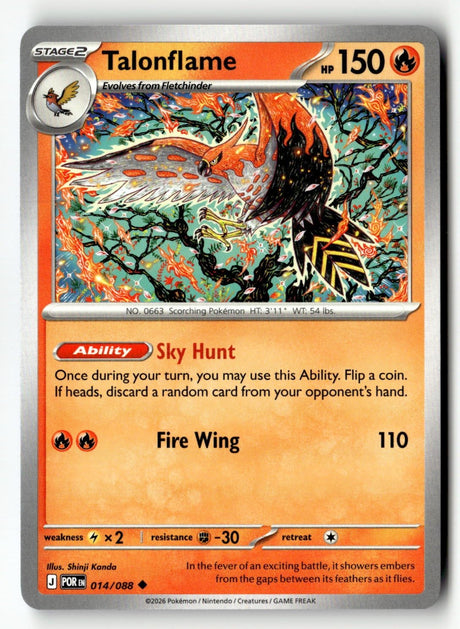 Talonflame - 014/088 - [POR - ME03: Perfect Order]