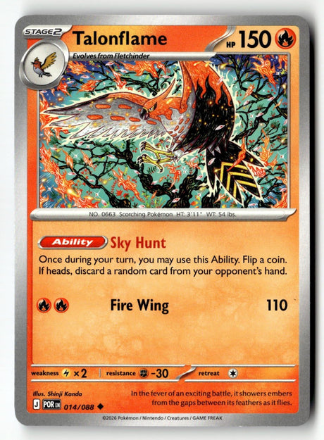 Talonflame - 014/088 - [POR - ME03: Perfect Order]