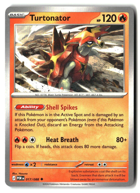 Turtonator - 017/088 - [POR - ME03: Perfect Order]