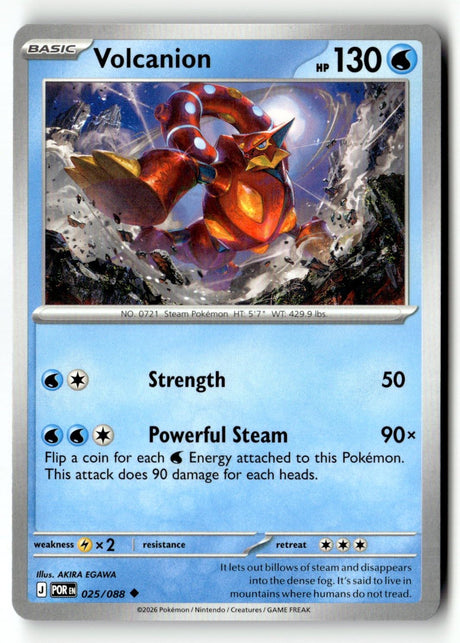 Volcanion - 025/088 - [POR - ME03: Perfect Order]