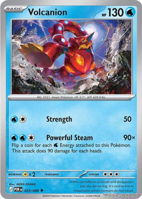 Volcanion - 025/088 - [POR - ME03: Perfect Order]