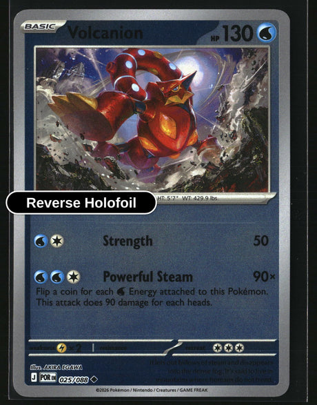 Volcanion - 025/088 - [POR - ME03: Perfect Order] - Reverse Holofoil