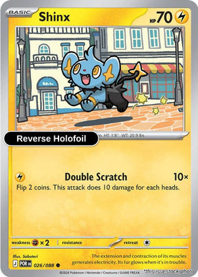Shinx - 026/088 - [POR - ME03: Perfect Order] - Reverse Holofoil