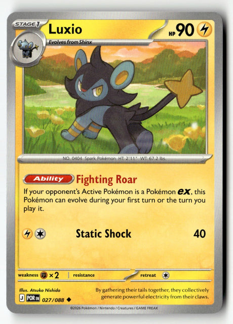 Luxio - 027/088 - [POR - ME03: Perfect Order]