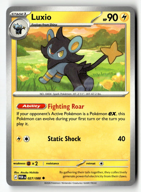 Luxio - 027/088 - [POR - ME03: Perfect Order]