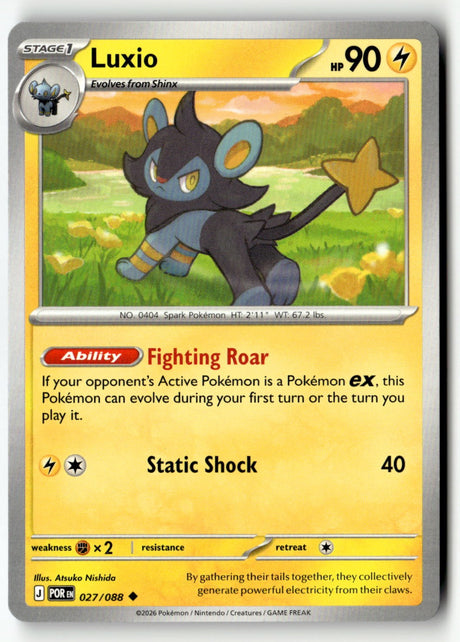 Luxio - 027/088 - [POR - ME03: Perfect Order]
