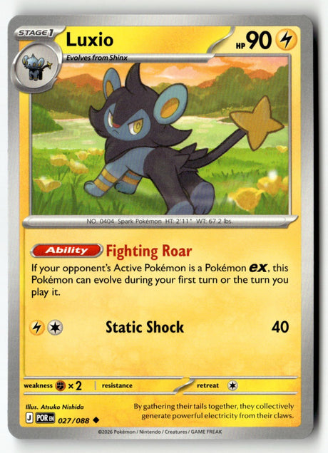 Luxio - 027/088 - [POR - ME03: Perfect Order]