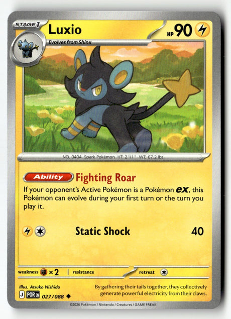 Luxio - 027/088 - [POR - ME03: Perfect Order]