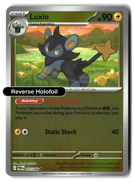 Luxio - 027/088 - [POR - ME03: Perfect Order] - Reverse Holofoil