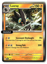 Luxray - 028/088 - [POR - ME03: Perfect Order] - Holofoil