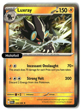 Luxray - 028/088 - [POR - ME03: Perfect Order] - Holofoil