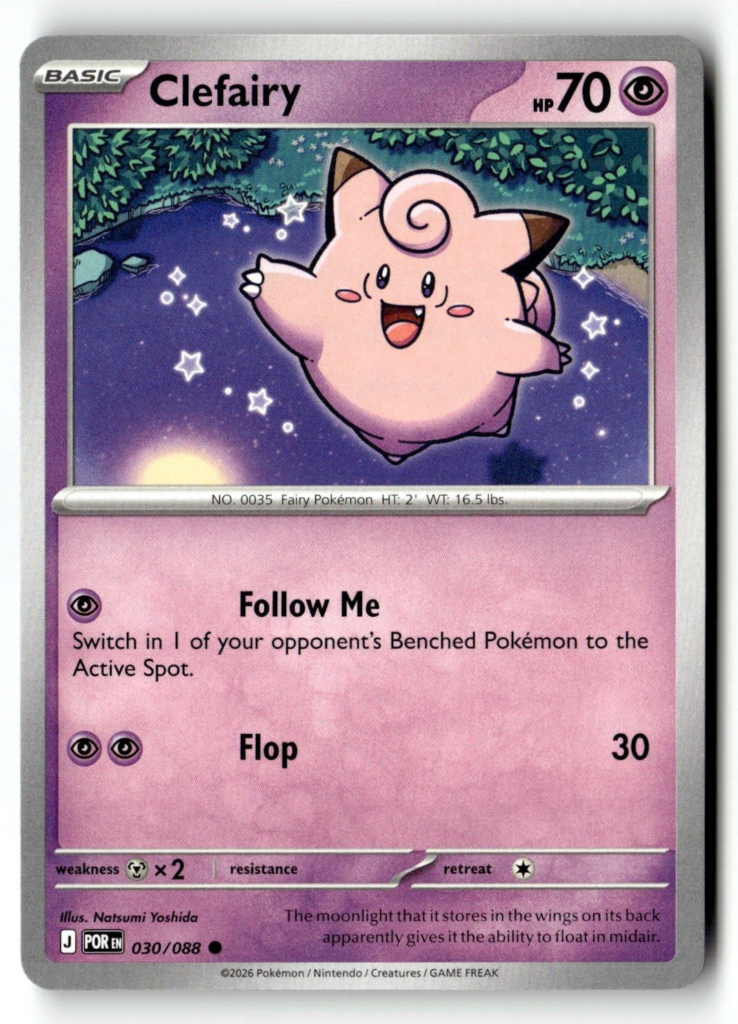 Clefairy - 030/088 - [POR - ME03: Perfect Order]
