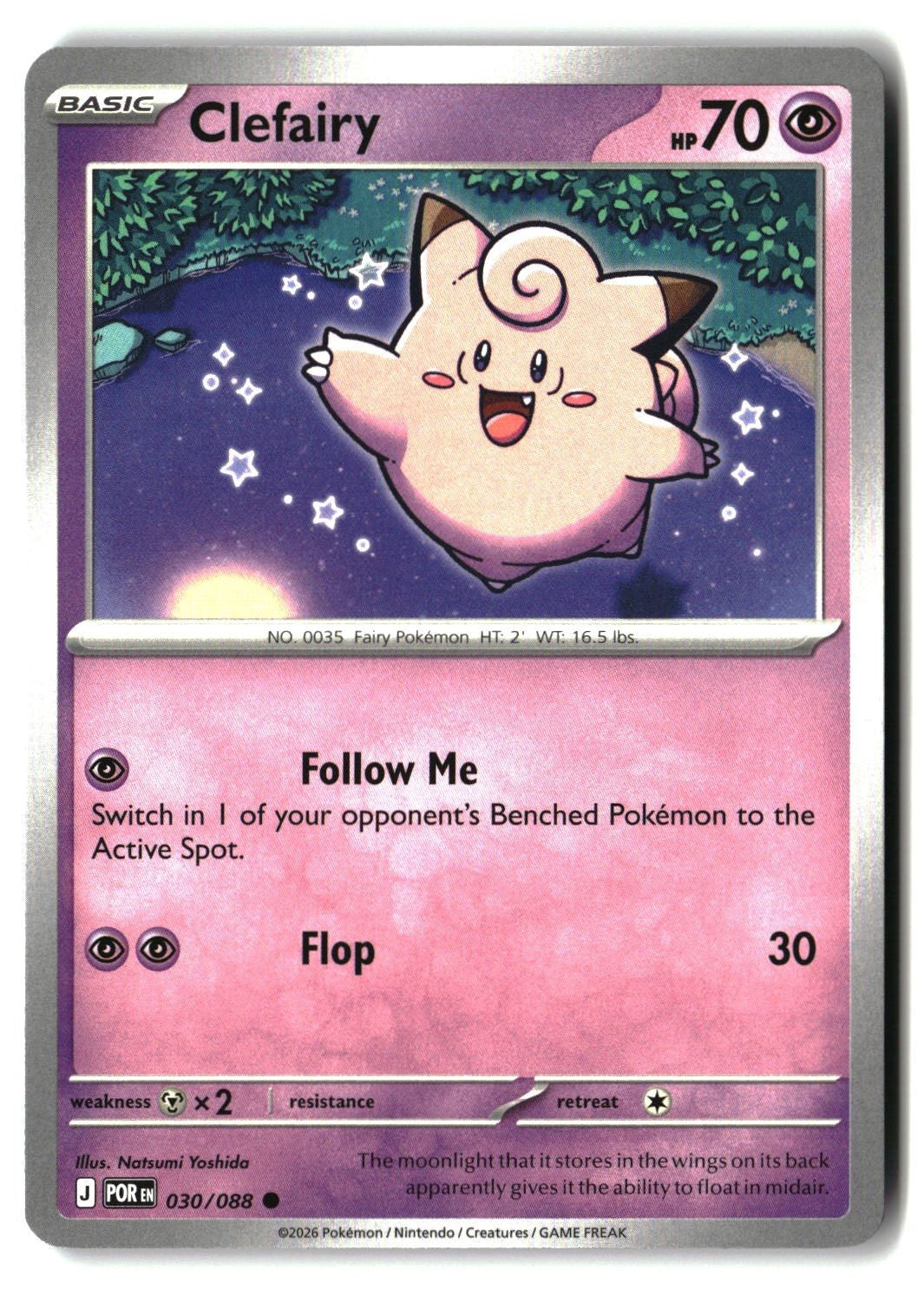 Clefairy - 030/088 - [POR - ME03: Perfect Order]