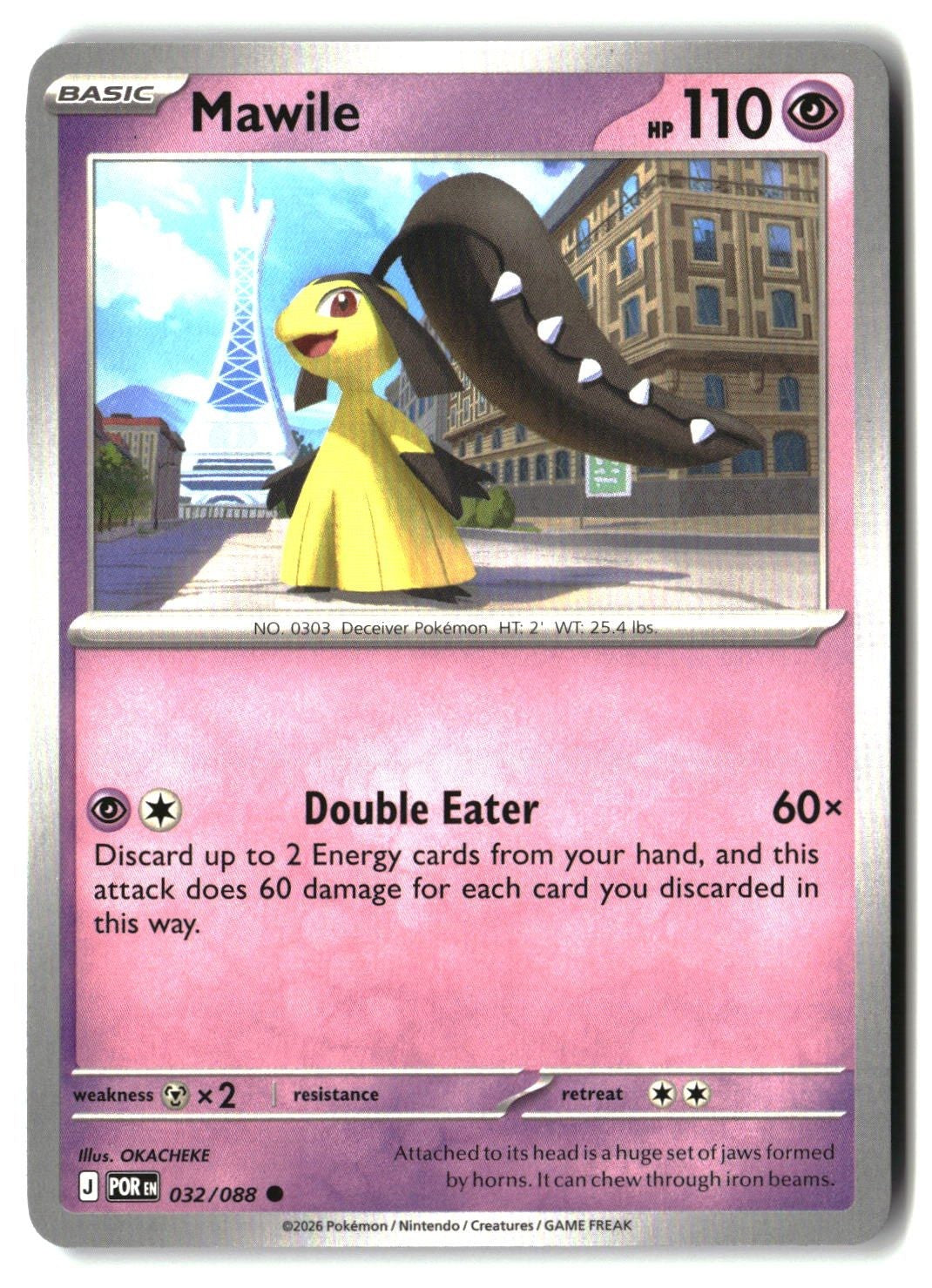 Mawile - 032/088 - [POR - ME03: Perfect Order]