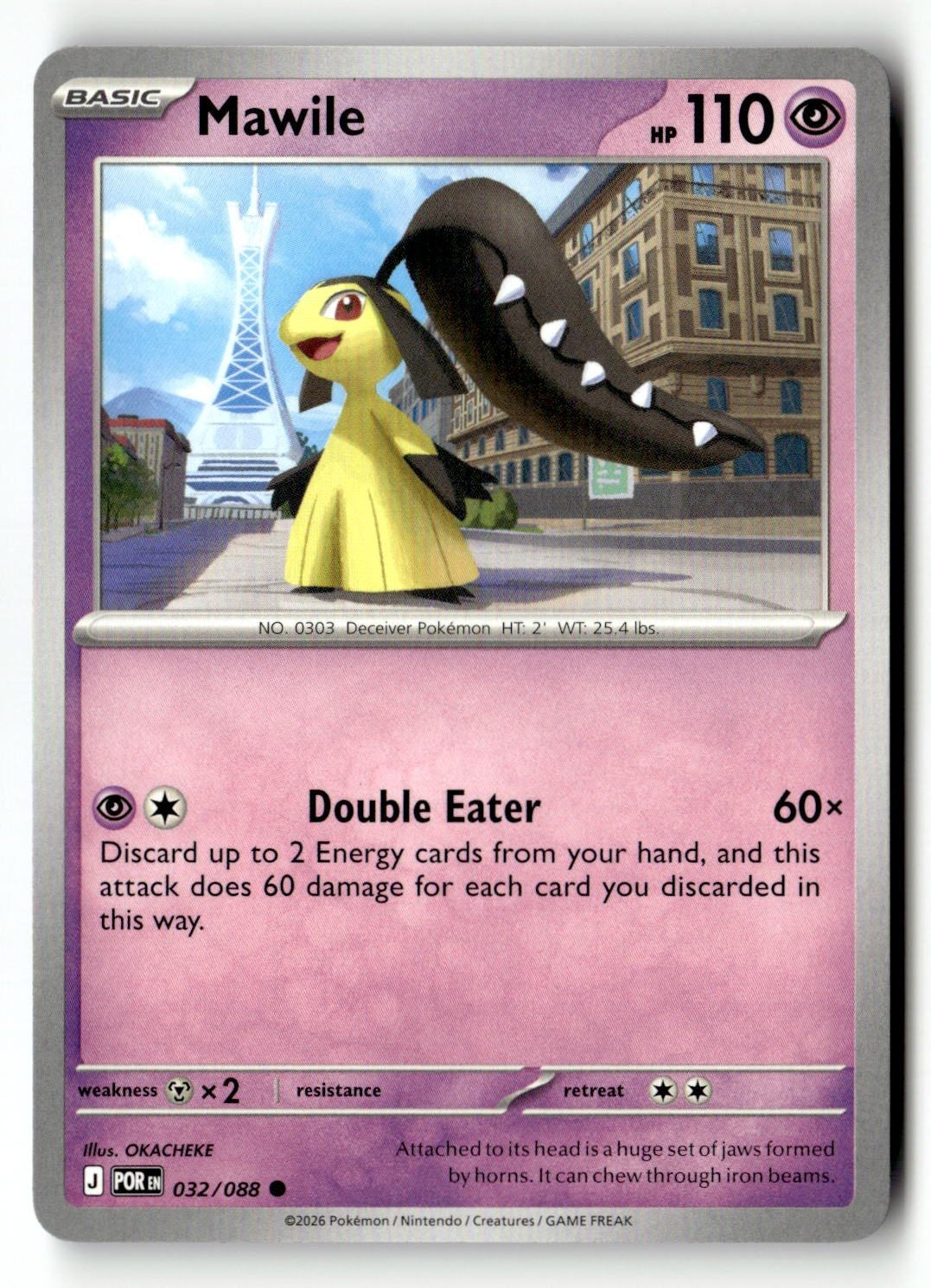Mawile - 032/088 - [POR - ME03: Perfect Order]