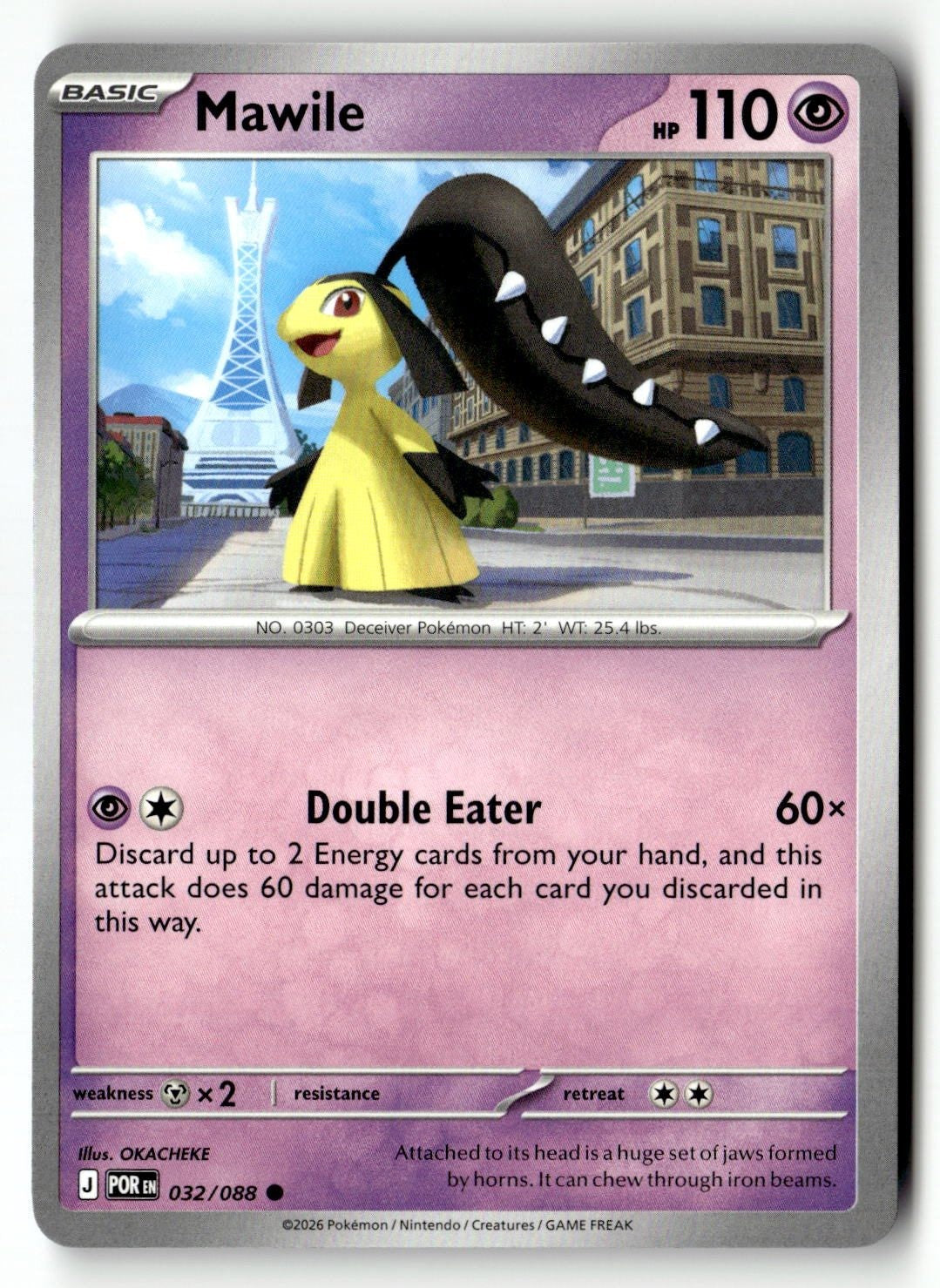 Mawile - 032/088 - [POR - ME03: Perfect Order]