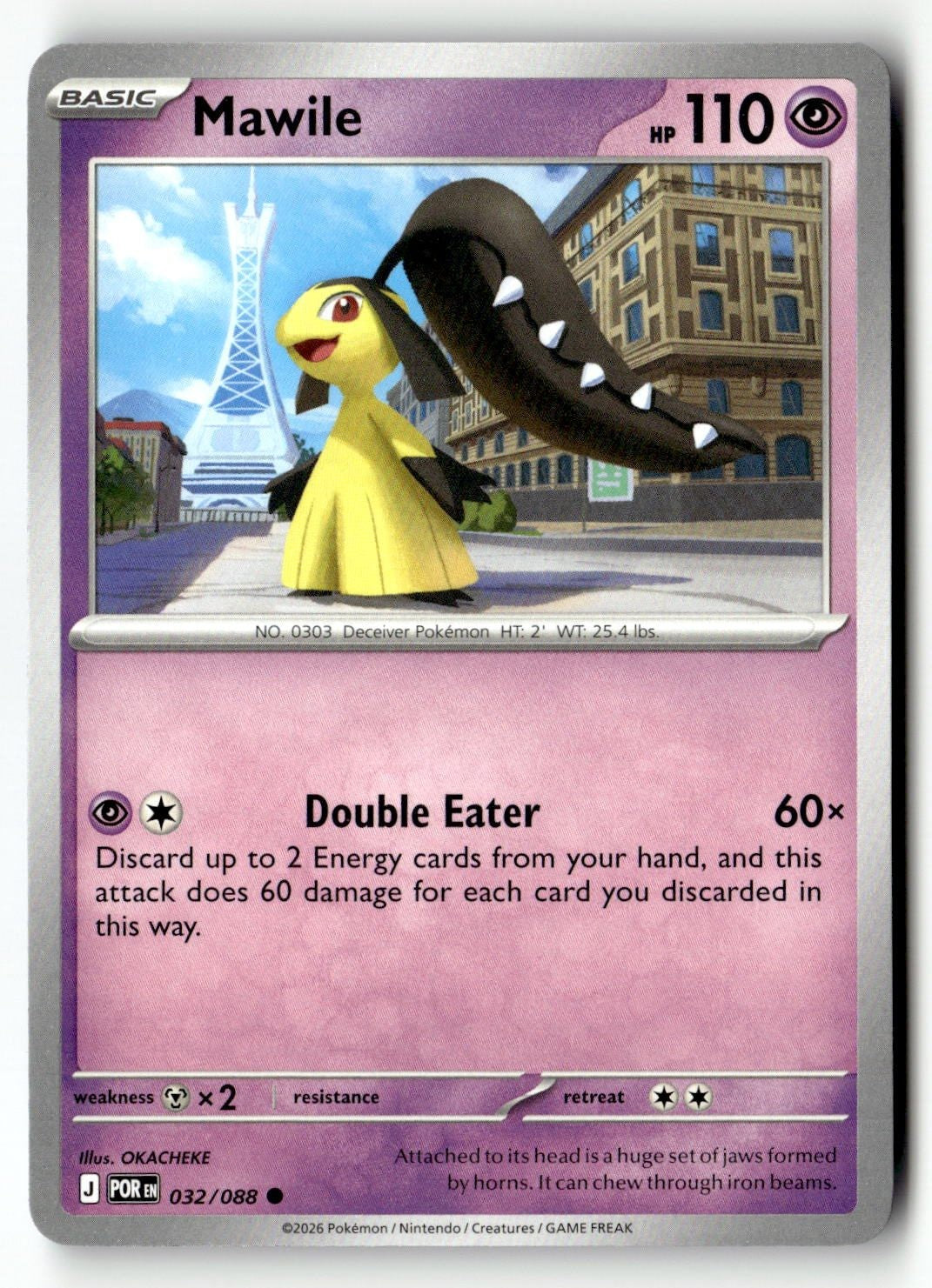 Mawile - 032/088 - [POR - ME03: Perfect Order]