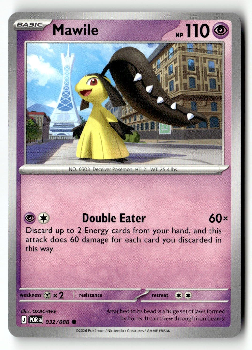 Mawile - 032/088 - [POR - ME03: Perfect Order]