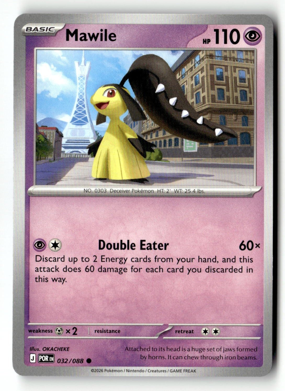 Mawile - 032/088 - [POR - ME03: Perfect Order]