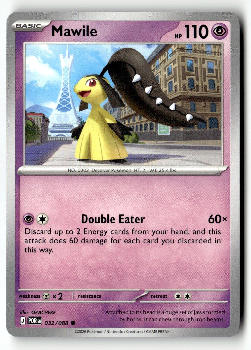 Mawile - 032/088 - [POR - ME03: Perfect Order]