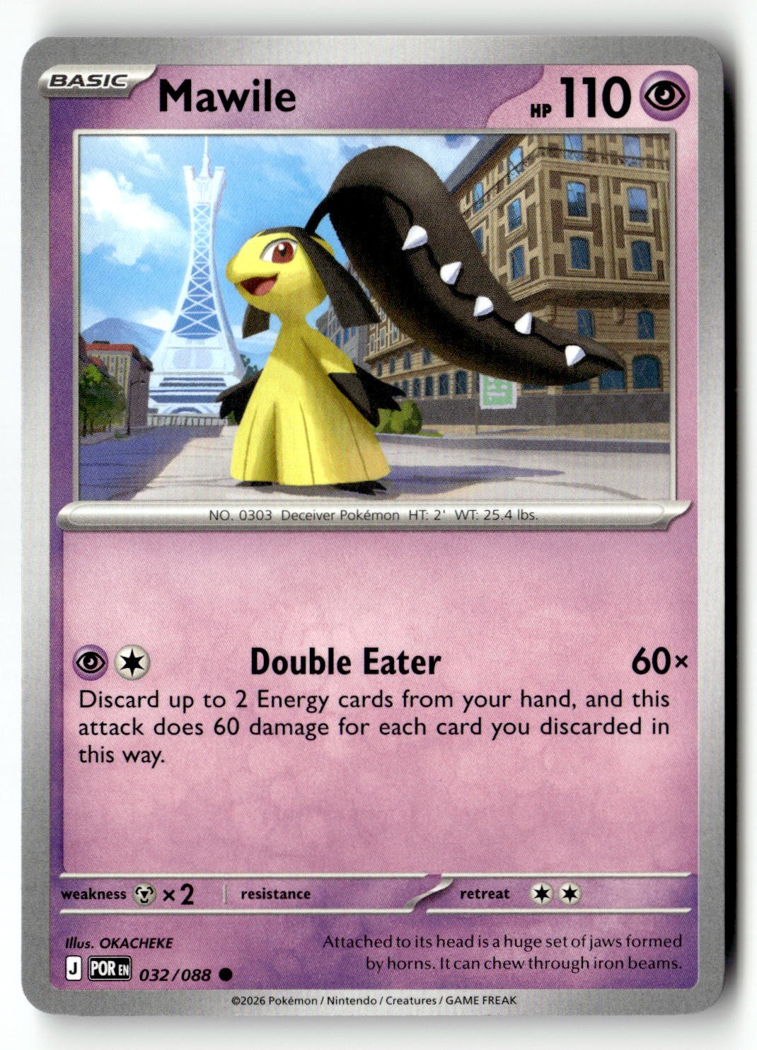Mawile - 032/088 - [POR - ME03: Perfect Order]