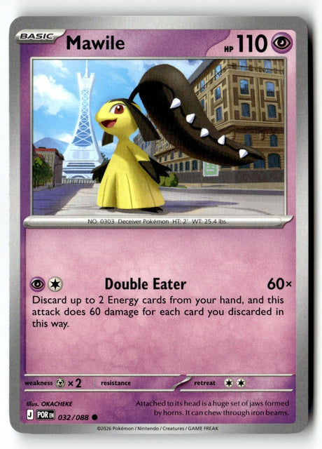 Mawile - 032/088 - [POR - ME03: Perfect Order]