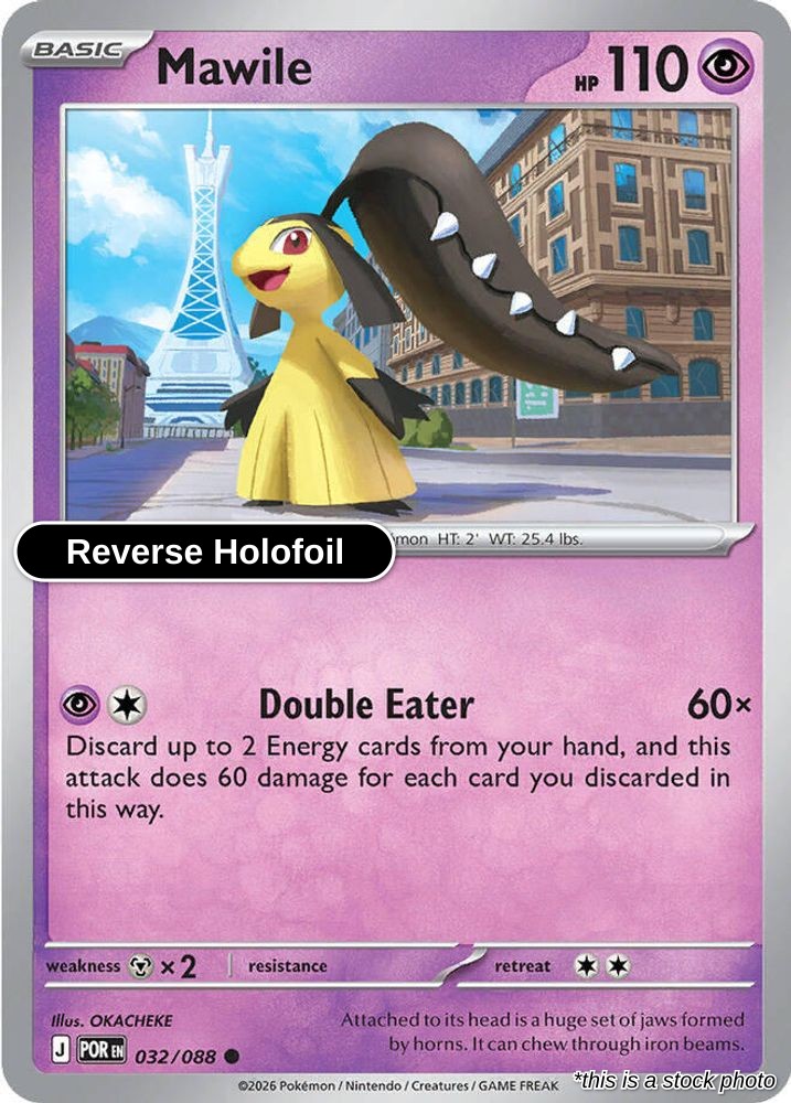 Mawile - 032/088 - [POR - ME03: Perfect Order] - Reverse Holofoil