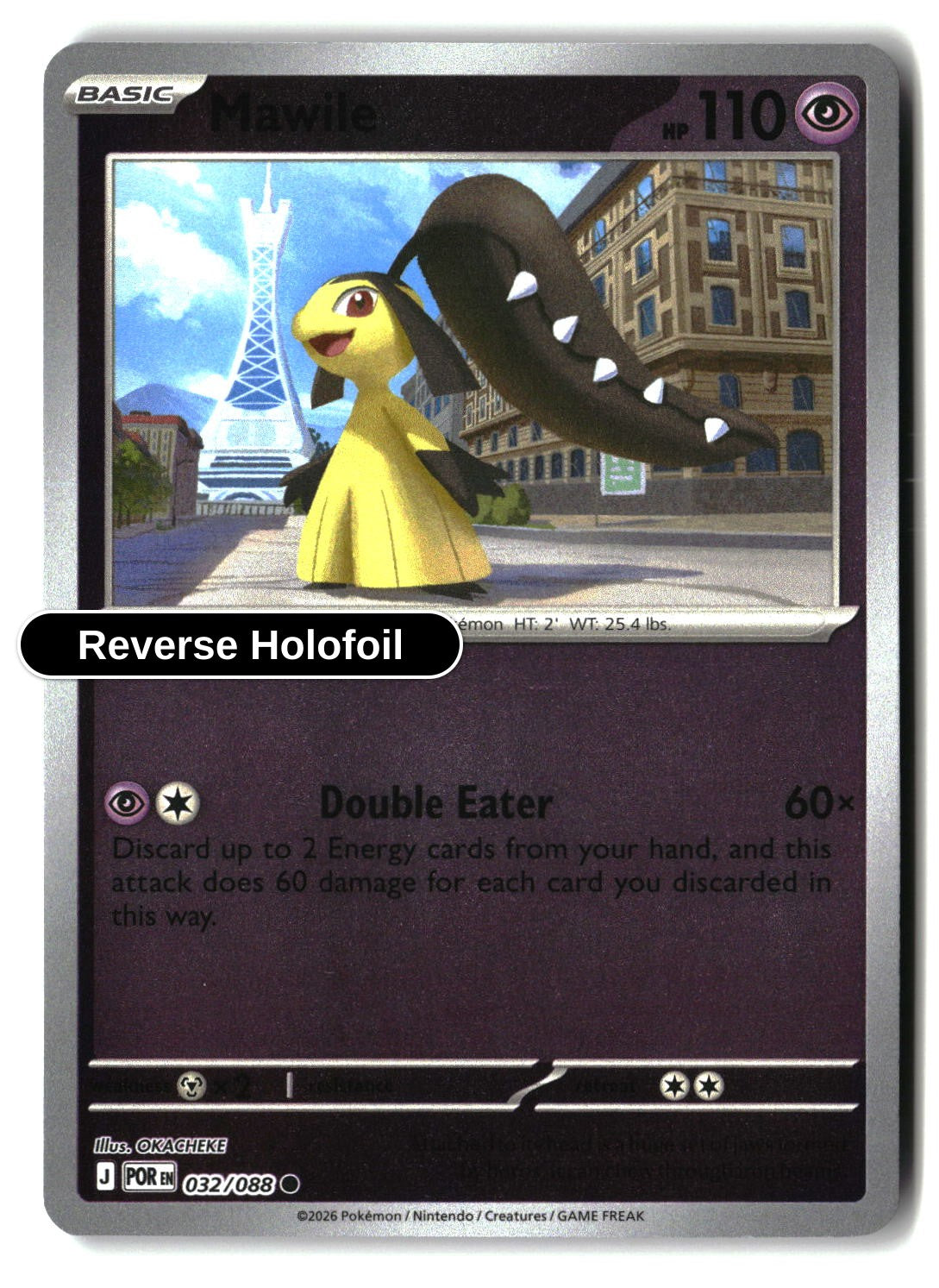 Mawile - 032/088 - [POR - ME03: Perfect Order] - Reverse Holofoil