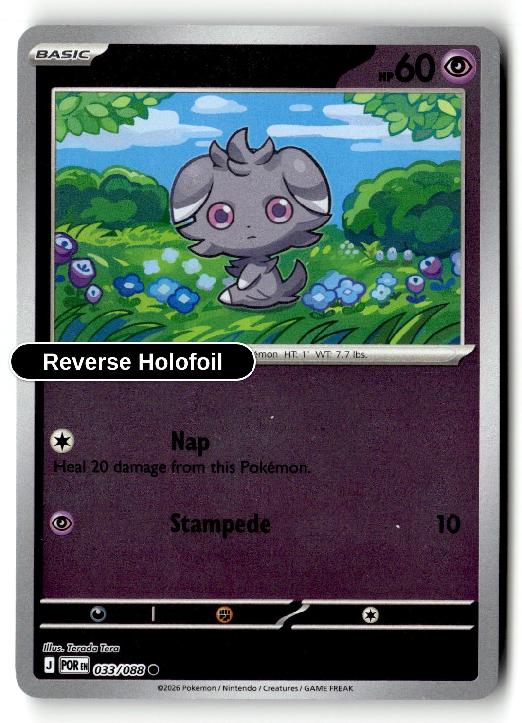 Espurr - 033/088 - [POR - ME03: Perfect Order] - Reverse Holofoil