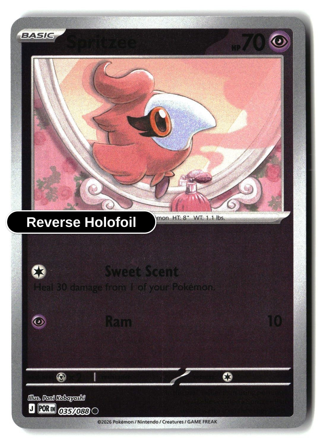 Spritzee - 035/088 - [POR - ME03: Perfect Order] - Reverse Holofoil