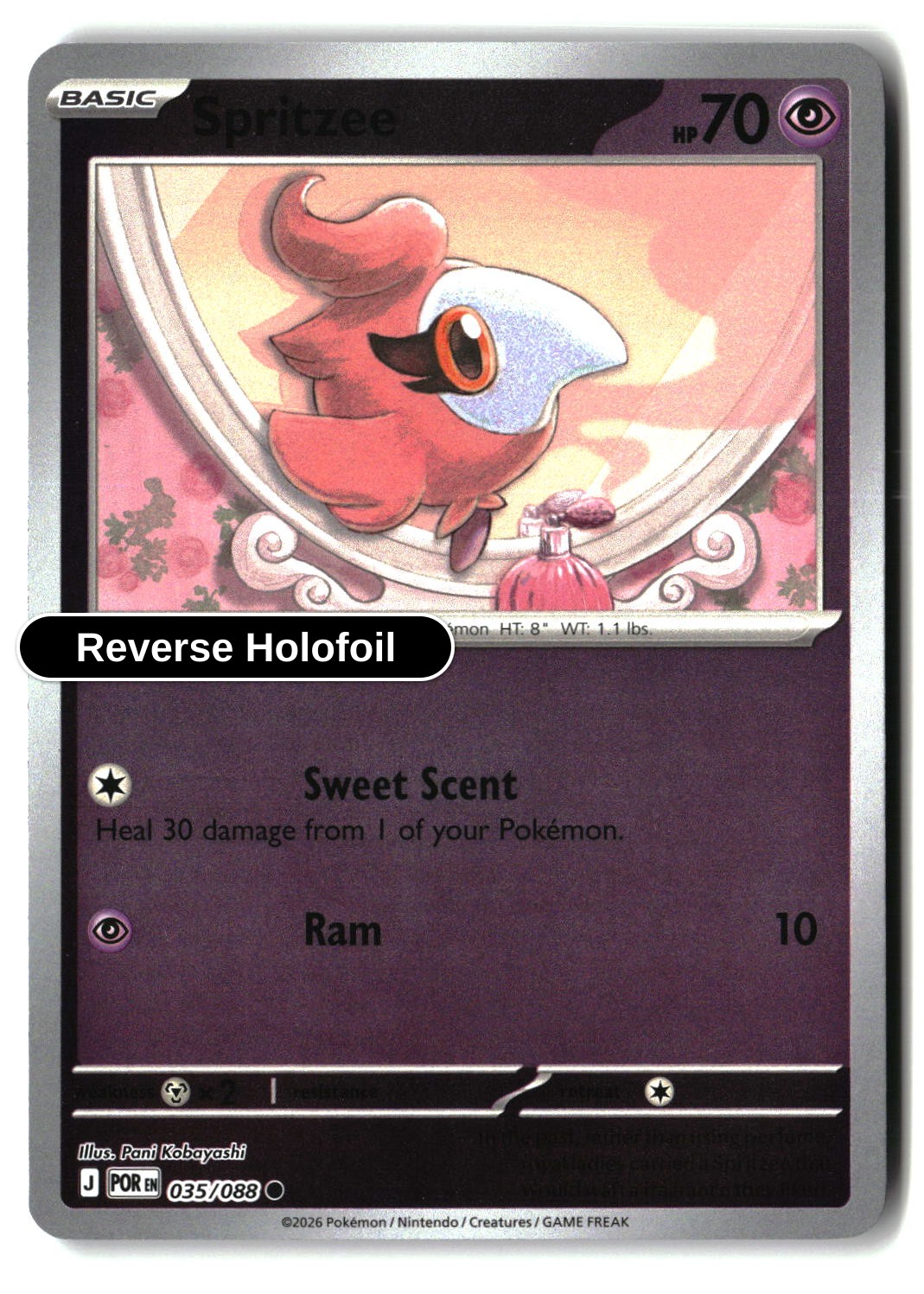 Spritzee - 035/088 - [POR - ME03: Perfect Order] - Reverse Holofoil